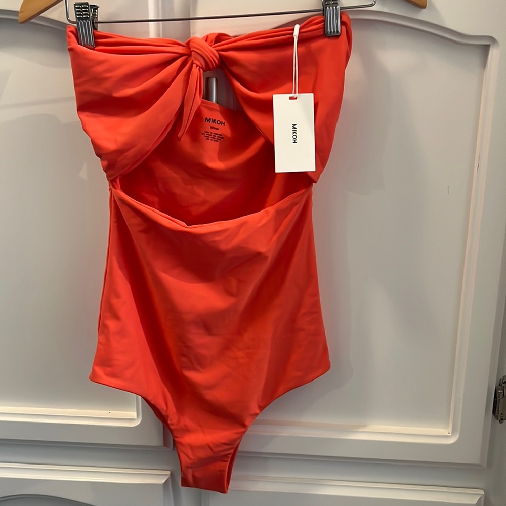 Mikoh Majorca in zest color - one piece. New with tags - never worn